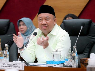 Wakil Ketua Komisi X DPR RI Lalu Hadrian Irfani