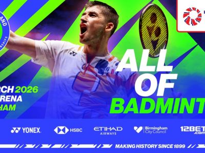 All England Open Badminton Championships 2026.