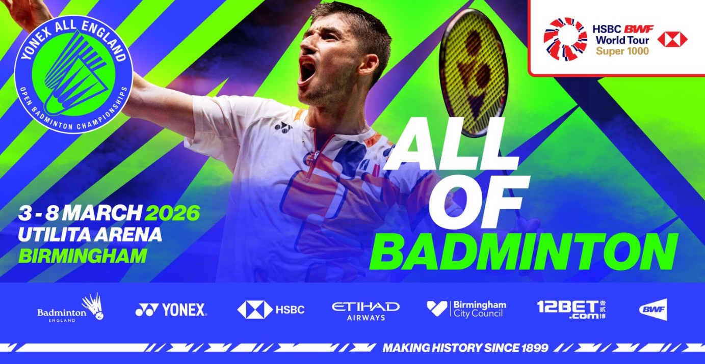 All England Open Badminton Championships 2026.