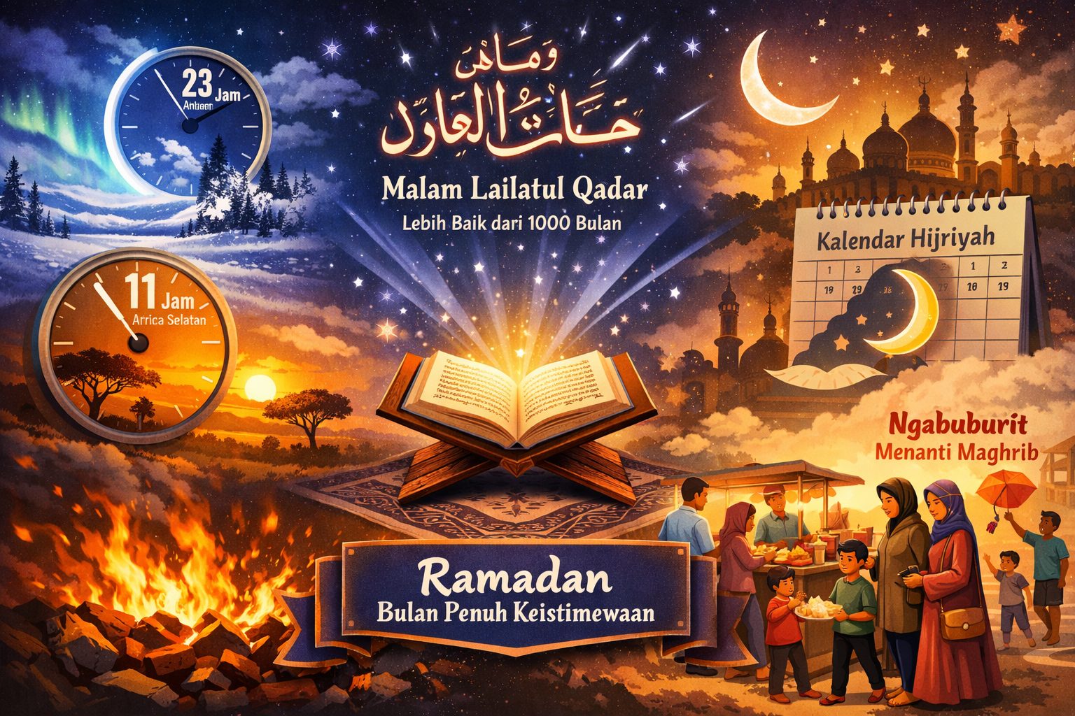5 Fakta Unik Ramadan yang Jarang Disadari: Dari Lailatul Qadar hingga Ngabuburit yang Mendunia