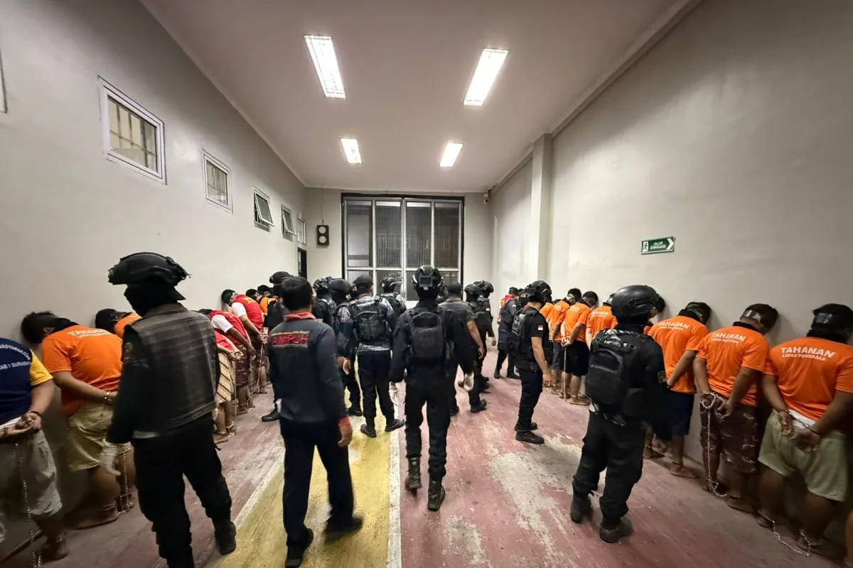 Pengamanan ketat pemindahan warga binaan berisiko tinggi