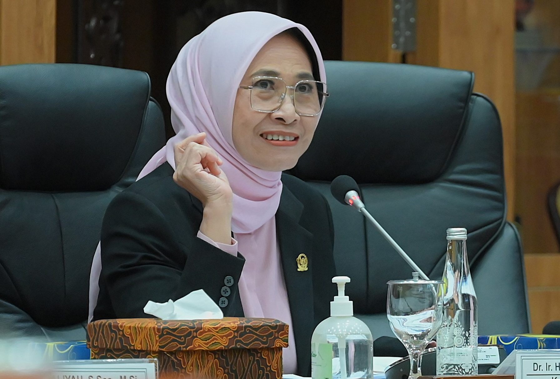 Komisi X DPR RI Hetifah Sjaifudian memberikan pernyataan tegas terkait perlindungan anak di lingkungan sekolah/Foto: Humas DPR RI