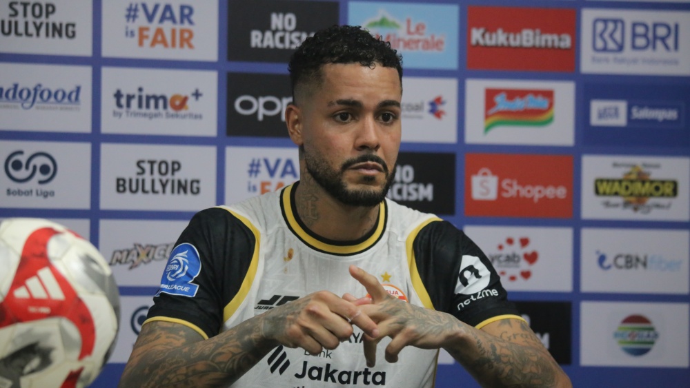 Penyerang Persija Jakarta Maxwell Souza