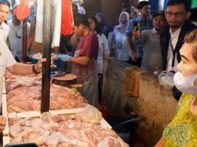 Menteri Perdagangan Budi Santoso menghadiri agenda Pasar Murah di Jakarta, Rabu (18/2/2026)/Foto: Humas Kemendag