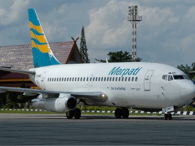 Pesawat Merpati Airlines Indonesia saat masih beroperasi melayani penumpang/Foto: Wikipedia