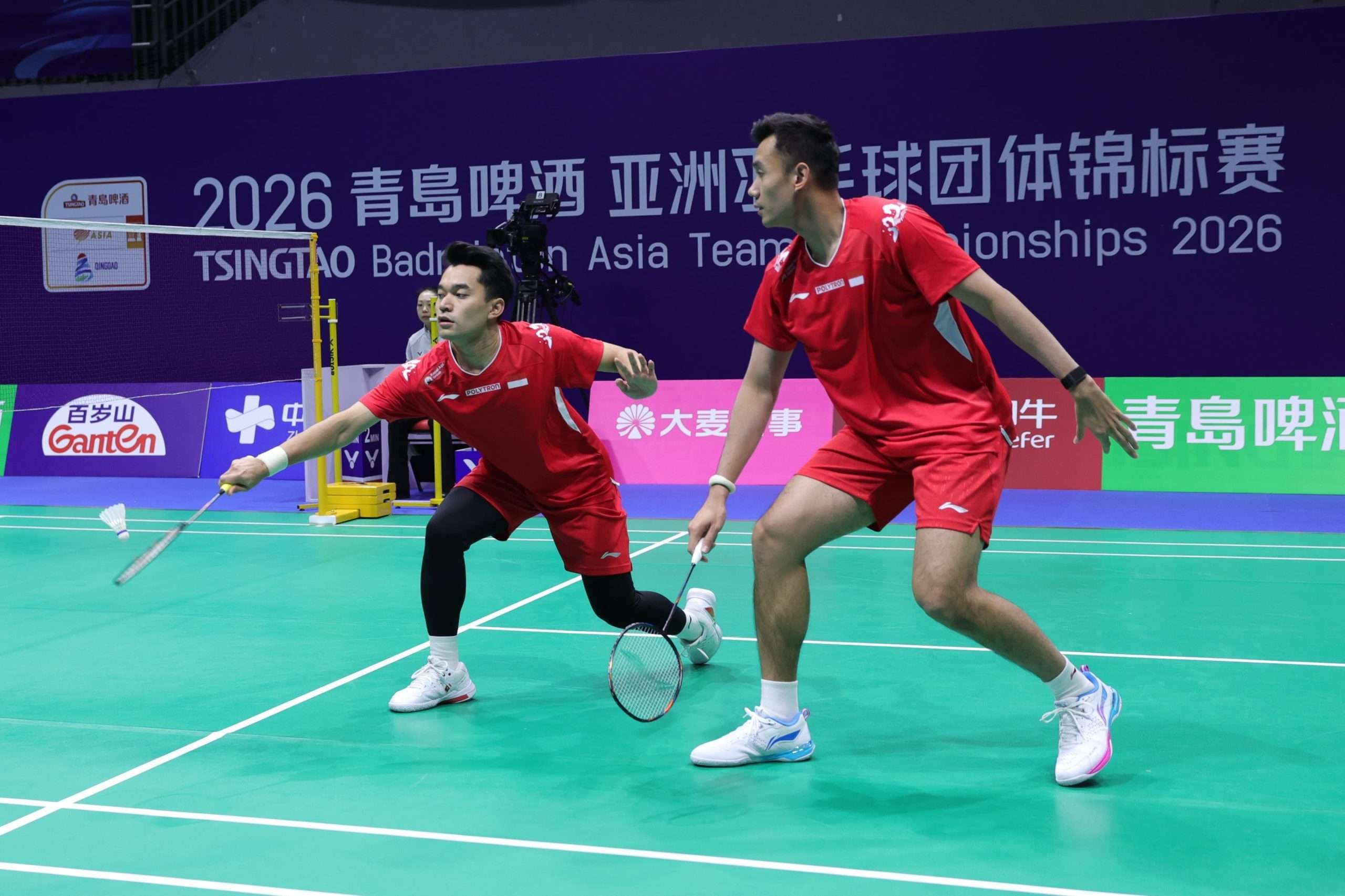 Leo Rolly Carnando/Bagas Maulana di Badminton Asia Team Championships (BATC) 2026