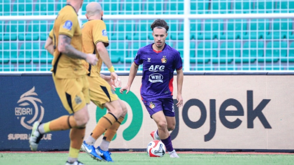 Pedro Matos saat membela Persik Kediri pada laga BRI Super League 2025/2026