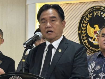 Menko Kumham Imipas Yusril Ihza Mahendra