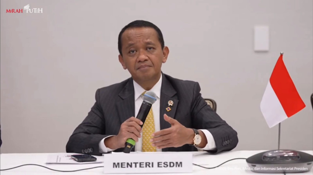 Menteri Energi dan Sumber Daya Mineral (ESDM), Bahlil Lahadalia