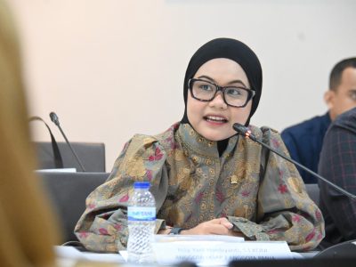 Anggota DPR RI Nila Yani Hardiyanti berbicara tentang pemanfaatan AI perikanan untuk mendukung nelayan kecil dan ketahanan pangan nasional.