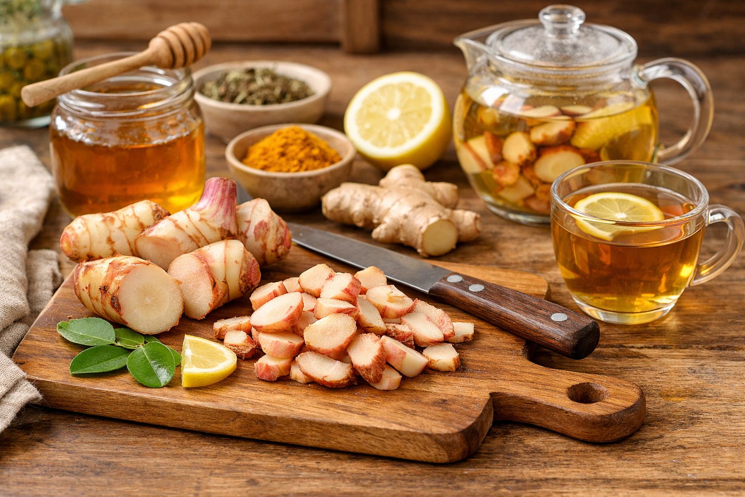 Lengkuas mengandung senyawa galangin dan flavonoid yang mampu redakan nyeri sendi hingga hambat virus