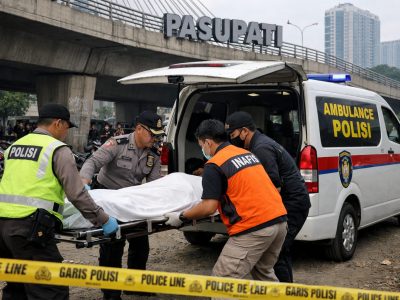 Ilustrasi seorang pelajar ditemukan tergeletak meninggal dunia di bawah Fly Over Pasupati, Kota Bandung