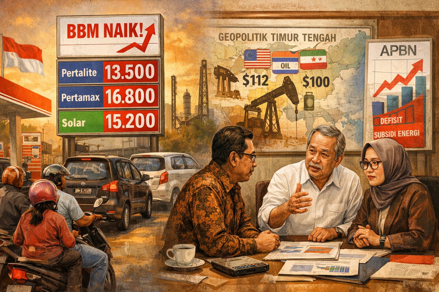 DPR minta pemerintah antisipasi lonjakan harga minyak. Filipina tetapkan darurat energi, Vietnam alami kenaikan BBM tertinggi di ASEAN/Ilustrasi: Indoragamnewscom