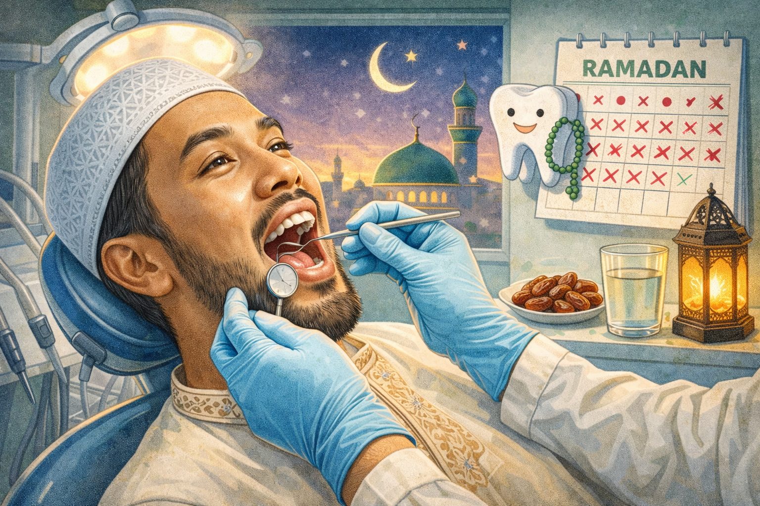 Rajin memeriksakan kesehatan gigi dan mulut akan menghindarkan kita dari bau mulut tak sedap apalagi saat menjalankan ibadah Puasa bulan Ramadan/Ilustrasi: Indoragamnewscom