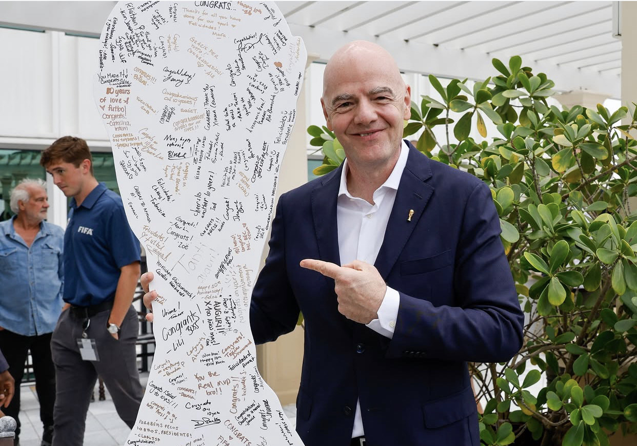 Presiden FIFA, Gianni Infantino/ Foto: Dikumen Pribadi