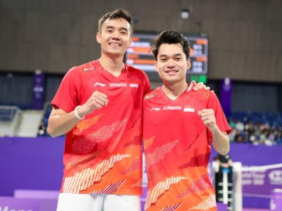 Ganda putra Indonesia Leo Rolly Carnando/Bagas Maulana/Foto: Istimewa