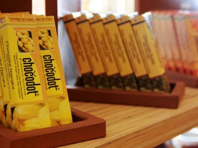 Tak hanya mengandalkan dodol, chocodot juga memberikan variasi lain berupa coklat dengan rasa buah