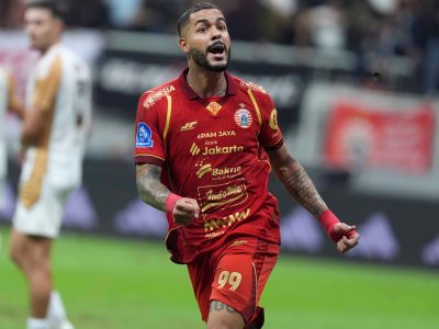 Penyerang Persija Jakarta Emaxwell Souza