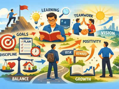 Orang sukses tidak hanya bermimpi, tetapi punya tujuan jelas, disiplin, konsisten, hingga menikmati proses. Simak prinsip-prinsip yang membentuk kesuksesan/Ilustrasi: Indoragamnewscom