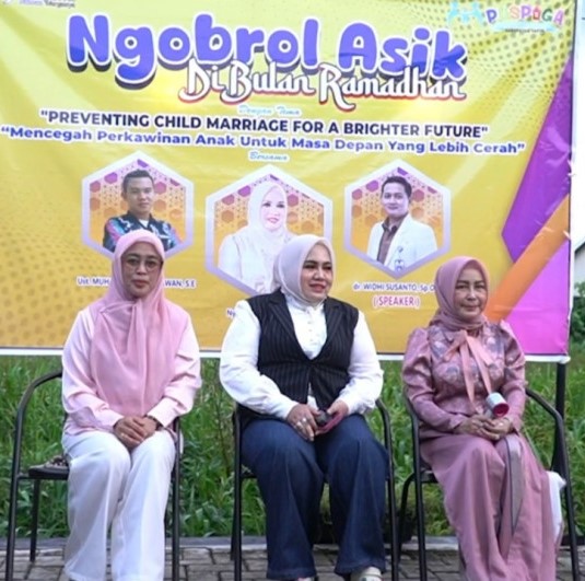 Pemkab Tapin kampanyekan pencegahan perkawinan anak ke pelajar SMA.