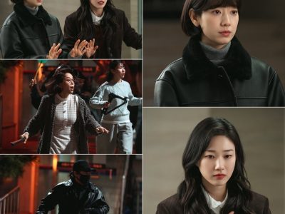 Park Shin Hye dan Ha Yun Kyung dalam drama Undercover Miss Hong tvN