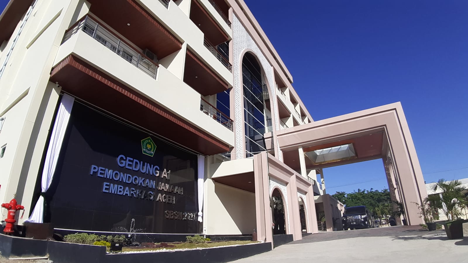 Asrama Haji Embarkasi Aceh/Foto: Humas Pemprov Aceh