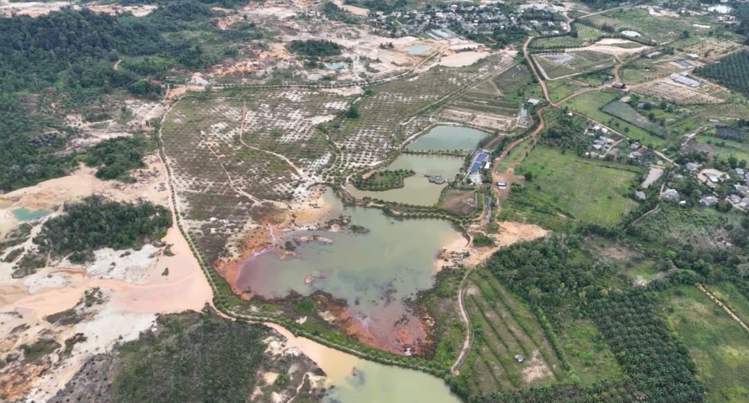 Tambang Timah di Bangka Selatan/Foto: Istimewa