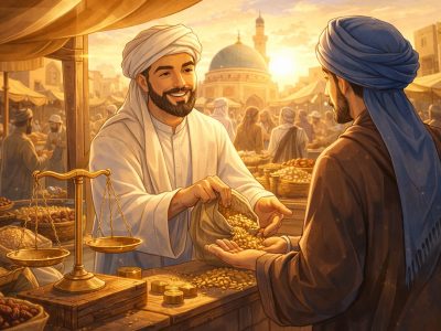 Bisnis ala Rasulullah SAW: jujur, cerdas, tidak riba, dan tidak menjatuhkan pesaing. Terapkan agar usaha berkah dan pelanggan percaya/Ilustrasi: Indoragamnewscom