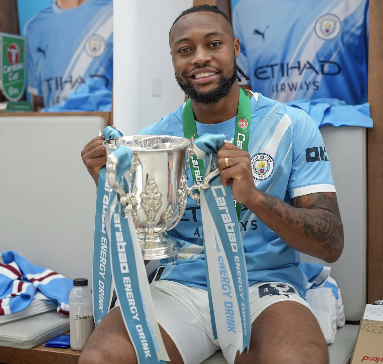 Penyerang Man City, Antoine Semenyo pilih perkuat Ghana ketimbang Inggris di Piala Dunia 2026/Foto: instagram Antoine Semenyo