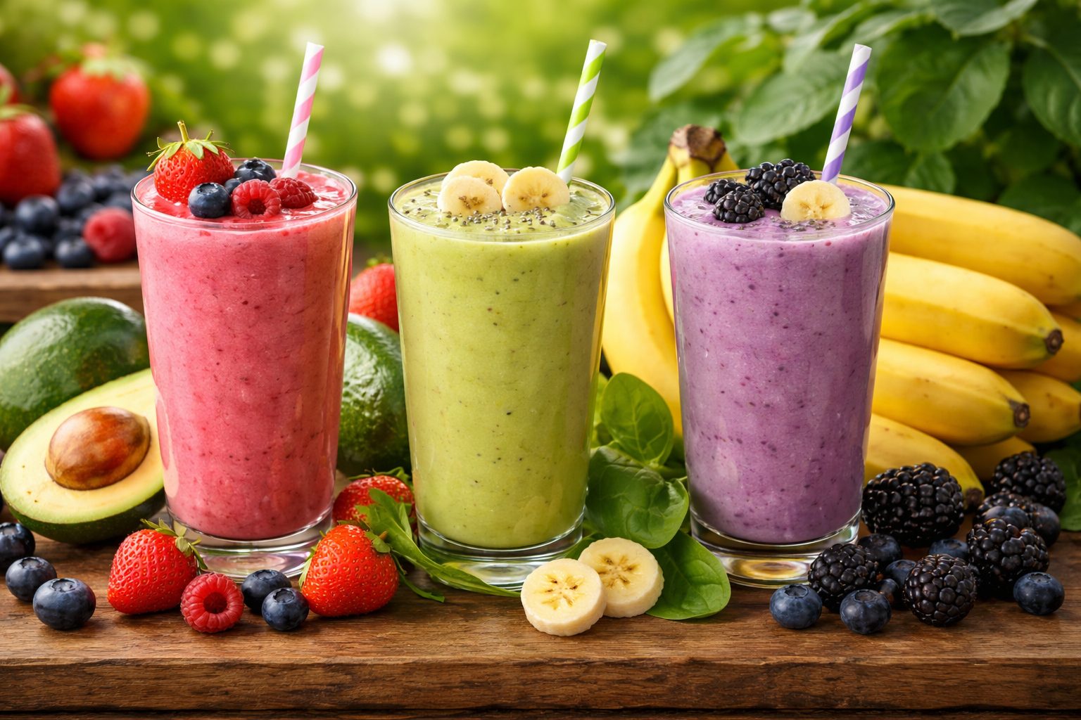 Mixed berries, pisang alpukat, dan blackberry pisang, tiga resep jus kombinasi buah kaya antioksidan yang dapat membantu mendukung program hamil secara alami/Ilustrasi: Indoragamnewscom