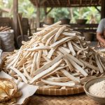 Kulit singkong kaya serat, vitamin C, dan antioksidan. Bermanfaat turunkan risiko jantung, lancarkan pencernaan, hingga dijadikan masker wajah alami/Ilustrasi: Indoragamnewscom