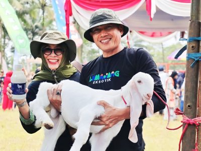 Susu Kambing Senduro Lumajang raih Indikasi Geografis sebagai produk unggulan daerah.