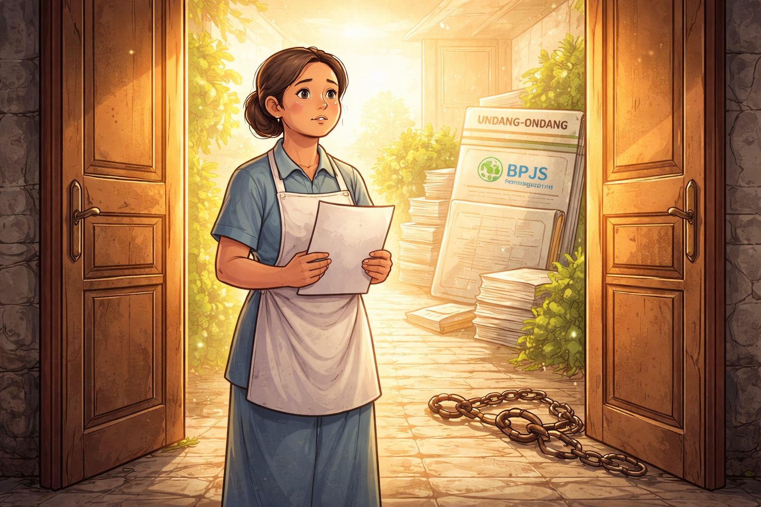 RUU PPRT disahkan setelah 22 tahun. PRT dapat BPJS Kesehatan dan Ketenagakerjaan, perusahaan dilarang potong upah.