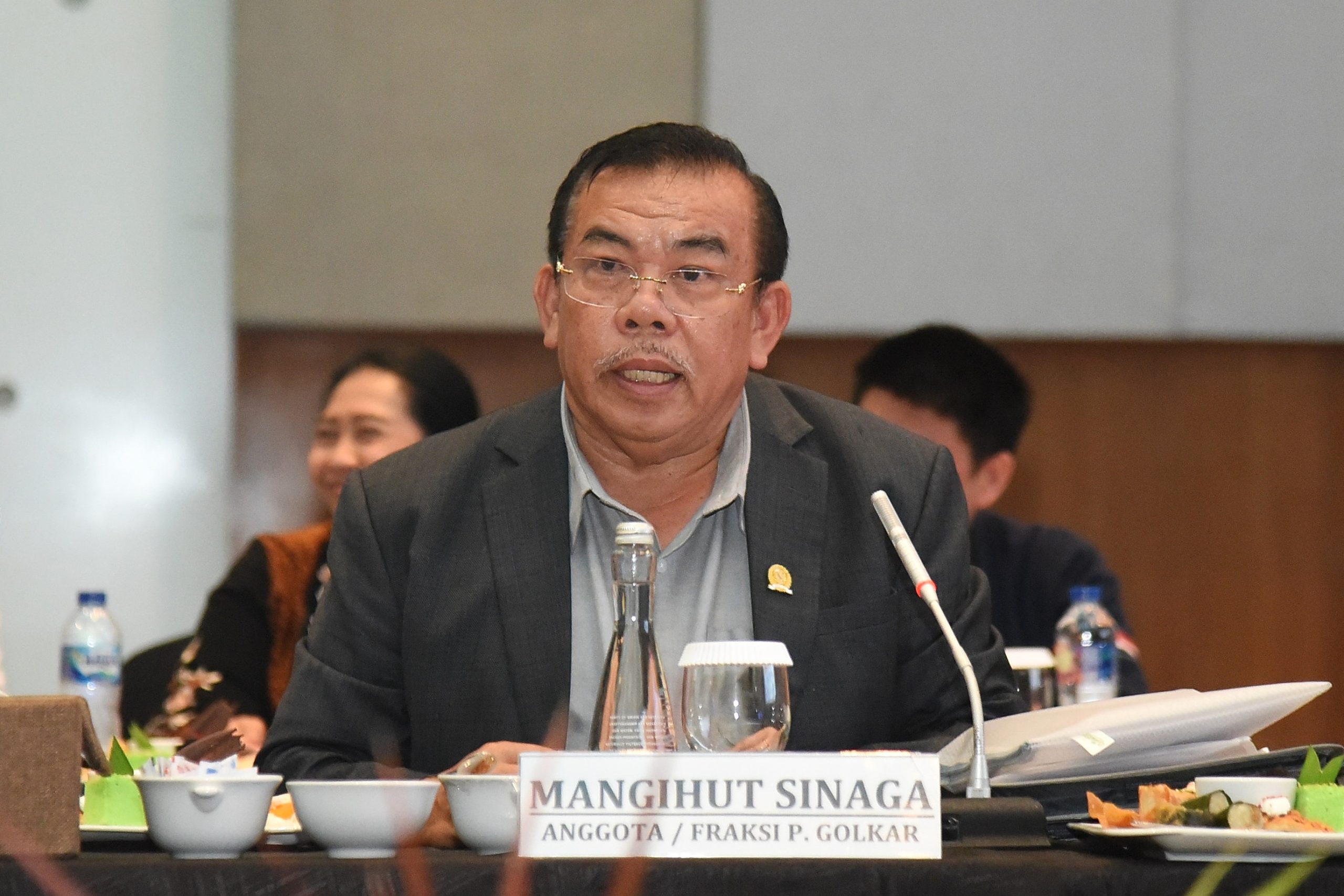 Anggota Komisi III DPR Mangihut Sinaga minta aparat perkuat pencegahan narkoba. Generasi muda dinilai paling rentan, narkoba ada di mana-mana dan ancaman nyata/Foto: Humas DPR RI