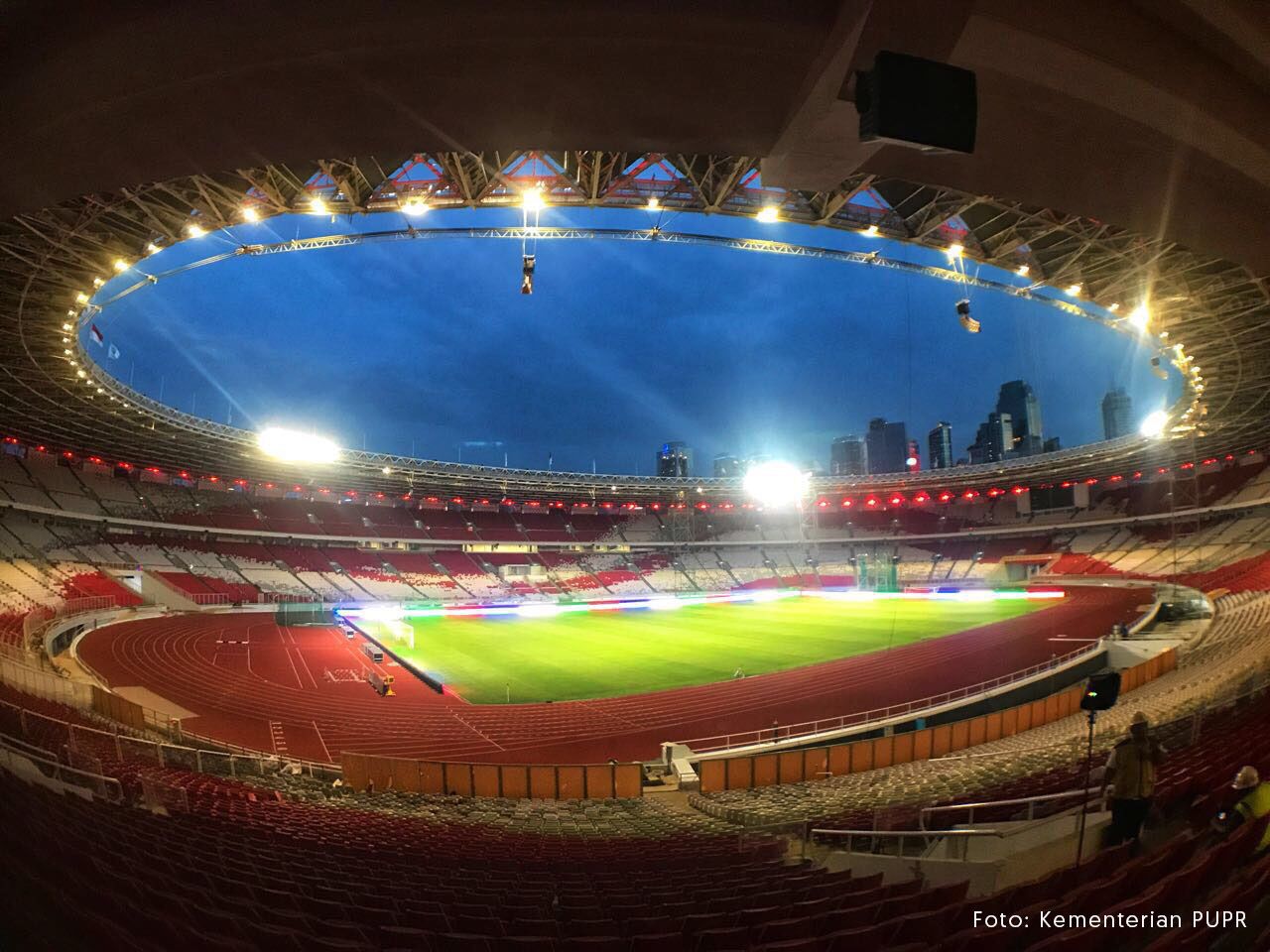 Stadion Utama Gelora Bung Karno (SUGBK), Jakarta/Foto: Kementerian PUPR