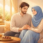 Suami teladan terbaik bagi istri sesuai sunah rasullah SAW. Dari membantu pekerjaan rumah, tidak pernah memukul, hingga menghibur saat sedih/Ilustrasi: Indoragamnewscom