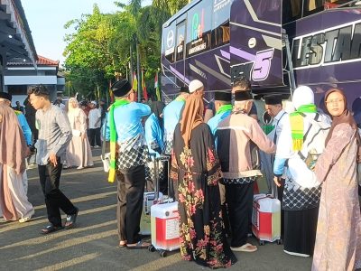Dua calon jemaah haji Batang batal berangkat karena sakit. 949 lainnya siap terbang Tanah Suci/Foto: Media Center Kabupaten Batang