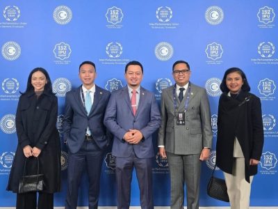 Ketua Badan Kerja Sama Antar-Parlemen (BKSAP) DPR RI, Syahrul Aidi Maazat beserta delegasi DPR/Foto: Humas DPR RI