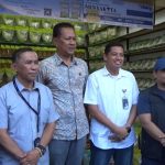 Gerai mitra Bulog di Pasar Pabaeng-Baeng, Makassar, yang menjual Minyakita sesuai HET Rp15.700 per liter