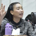 Wakil Ketua Komisi VII DPR RI, Rahayu Saraswati, saat memimpin Rapat Dengar Pendapat Umum (RDPU)