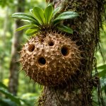 Myrmecodia pendans, tanaman asli Papua dengan rongga seperti sarang semut. Penelitian ungkap potensinya melawan sel kanker dan menstabilkan gula darah.