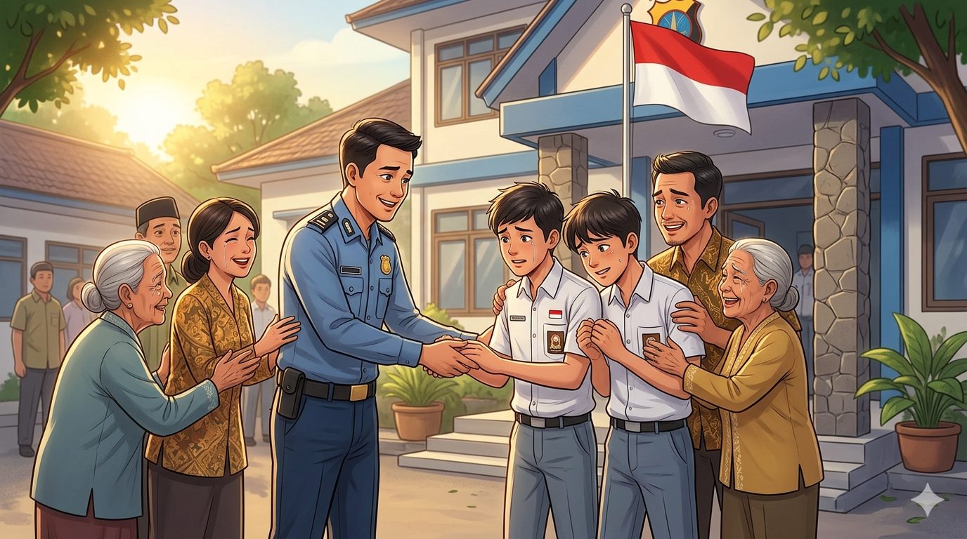 Dua pelajar SMA di Garut yang jual miras online dibina polisi, bukan ditahan. Polsek Cibatu libatkan orang tua dan sekolah untuk selamatkan masa depan anak.
