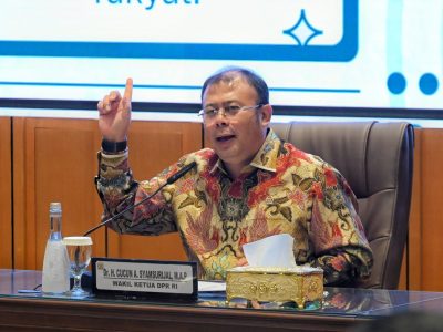 Wakil Ketua DPR RI, Cucun Ahmad Syamsurijal sebut darurat kekerasan seksual di lingkungan pendidikan. Penegakan hukum harus beri sanksi berat untuk efek jera/Foto: Humas DPR RI