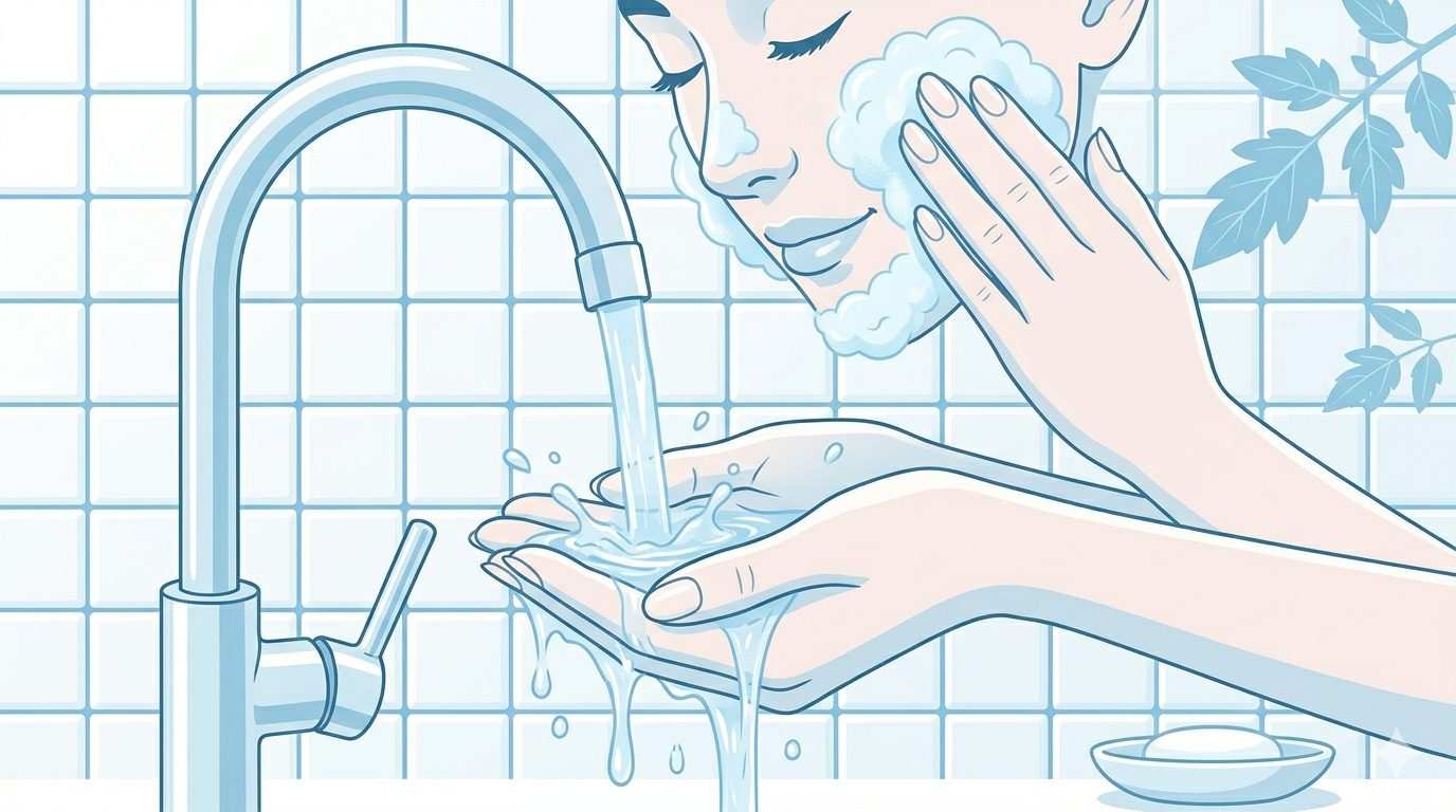 Cuci muka sebelum tidur mencegah jerawat, mengurangi tanda penuaan, dan memaksimalkan regenerasi kulit/Ilustrasi: Indoragamnewscom