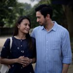 Poster film Keluarga Suami Adalah Hama dengan Raihaanun dan Omar Daniel sebagai pasangan suami istri/Foto: Istagram