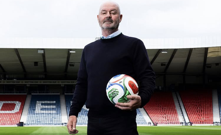 Pelatih Skotlandia, Steve Clarke/Foto: Scotlandia National Team