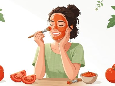 Manfaat masker tomat untuk kulit: merangsang kolagen, mengatasi jerawat, mengecilkan pori, hingga perlindungan dari sinar UV.