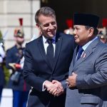Presiden Prabowo dan Presiden Prancis, Emmanuel Macron luncurkan dewan bisnis tingkat tinggi RI-Prancis. Target dagang naik tiga kali lipat pada 2035, empat kesepakatan senilai Rp61,25 triliun langsung diteken/Foto: Setpres