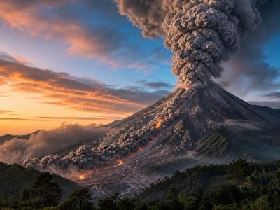 Gunung Semeru erupsi dengan tinggi 900 meter pada Minggu pagi, status siaga III. Warga diimbau tidak beraktivitas di radius 13 km dari puncak/Ilustrasi: Indoragamnewscom