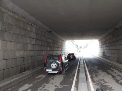 Underpass Beurawe sudah bisa dilalui kembali oleh pengendara setelah sempat ditutup selama lima hari karena genangan air/Foto: Dinas PUPR Aceh
